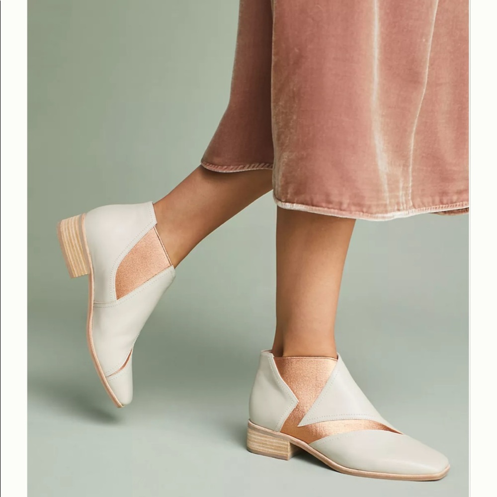 Intentionally Blank copper/bone Chelsea boot